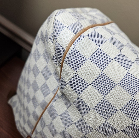 Auth Louis Vuitton Totally GM azur shoulder totes bag - Picture 9 of 12